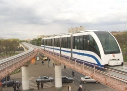 Повреждение контактной сети остановило поезда на монорельсе в Москве Повреждение контактной сети остановило поезда на монорельсе в Москве